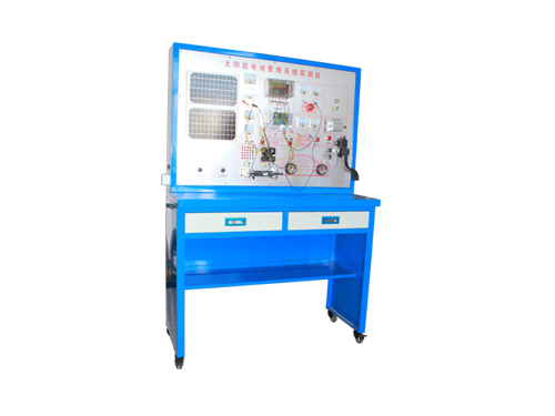 新能源汽車教學設備系列中的太陽能電動汽車示教板(圖1) 太陽能電池仿真示教板