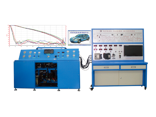 發(fā)動機變速器abs綜合實驗臺(圖1) 發(fā)動機變速器abs實驗臺