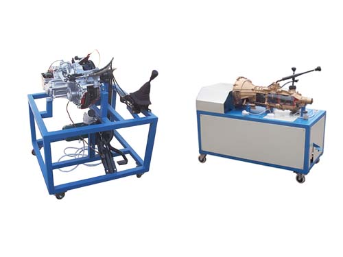 手動變速器傳動原理實驗臺(圖1) 手動變速器傳動原理實驗臺