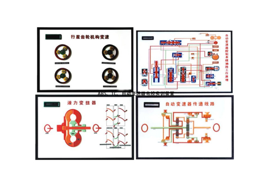 ABS、TC、自動變速器電控實訓裝置